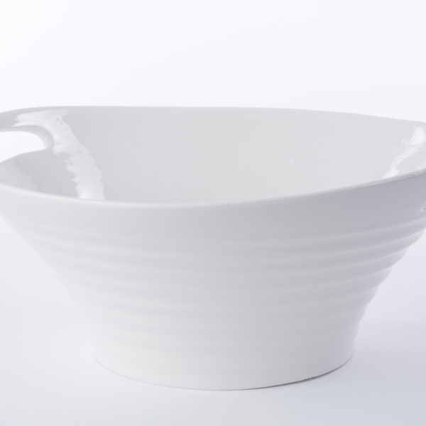 Ceramic White Bowl Rental Encore Events Rentals Encore Events Rentals   Bowl ServXLOvalWhite163 600x600 