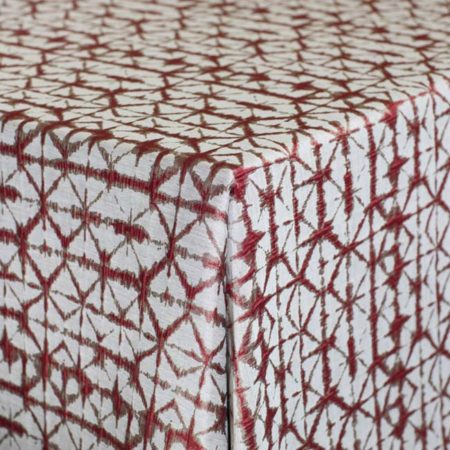 Akira Red Linen