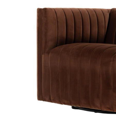 Augustine Auburn Swivel Chair - Image 5