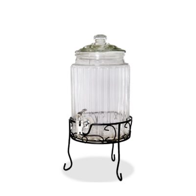 Ribbed Beverage Container