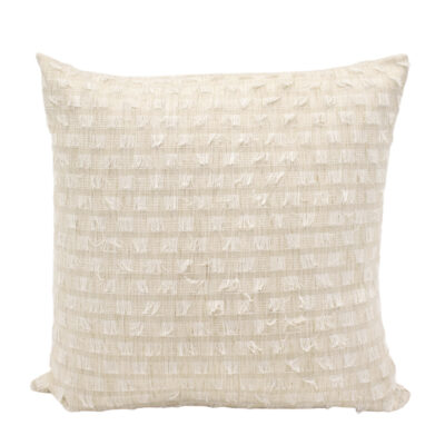 Cat's Eye Natural Pillow, Square