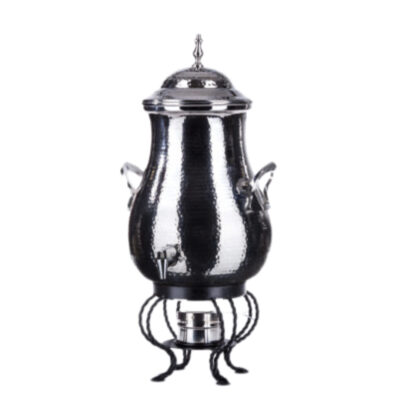 Coffee Urn, Hammered Stainless, 100 cup