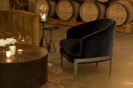 Midnight Blue Chair - Image 5