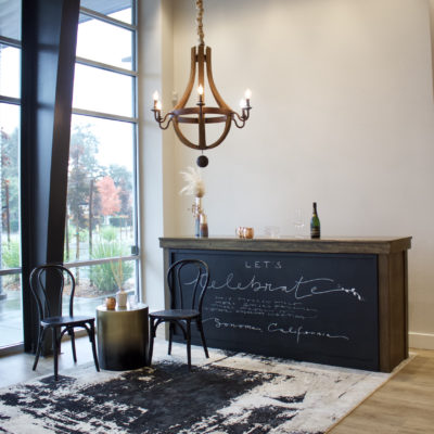 Chalkboard Bar, Farm Wood - Image 2