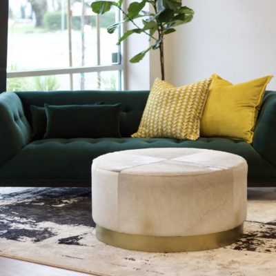 Greer Velvet Sofa - Image 3