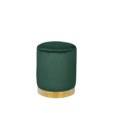 Lenox Forest Green Ottoman