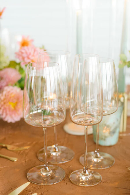 Luxe Blush Beige Glassware - Image 3