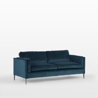 Manhattan Sapphire Sofa - Image 3