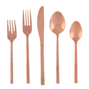 Amour Rose Gold Flatware