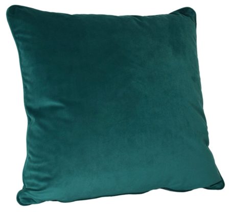 Velvet Peacock Pillow