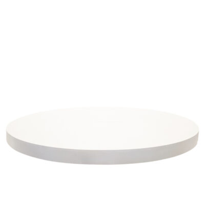 White, Round Stage