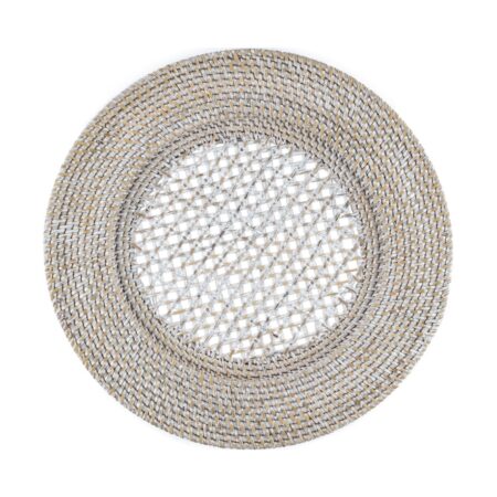 Willow Charger, Whitewashed