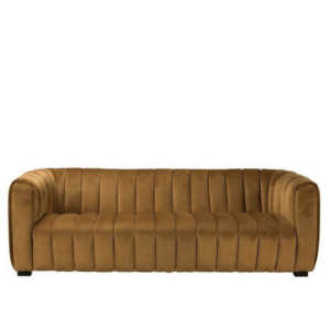 Brandy Velvet Sofa