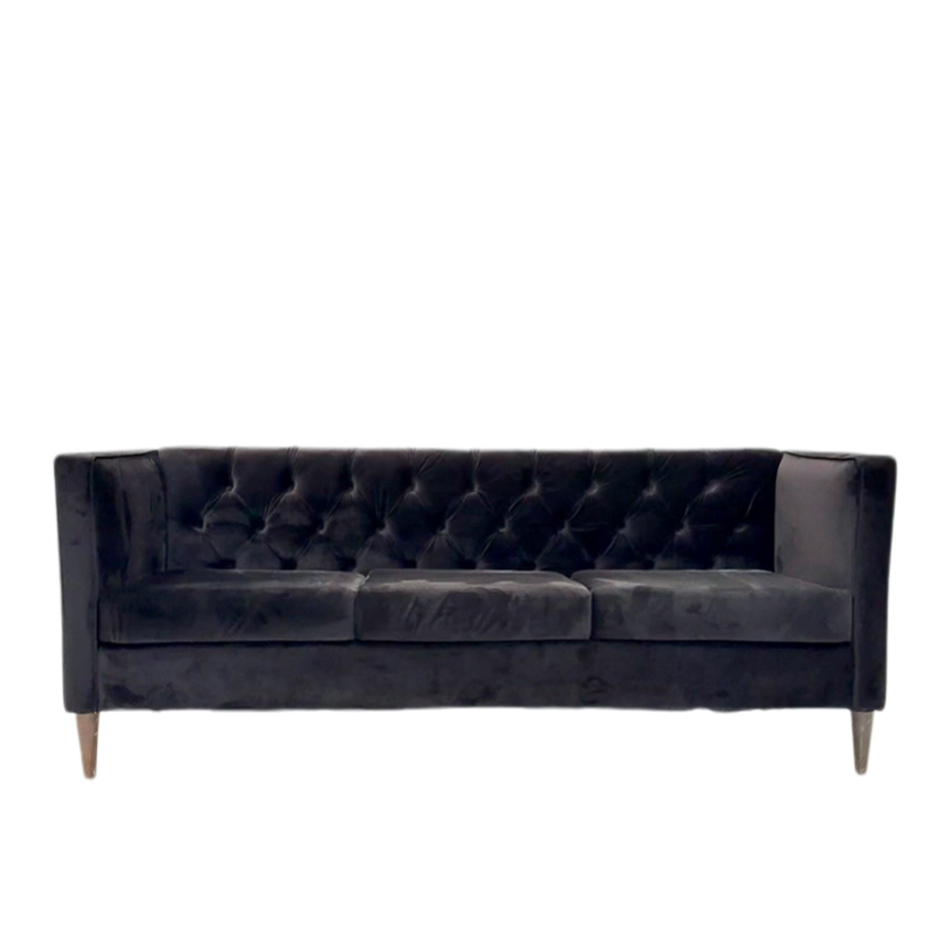 Bronx Black Sofa