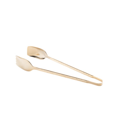 Gold Tongs, Hammered (Two Sizes)