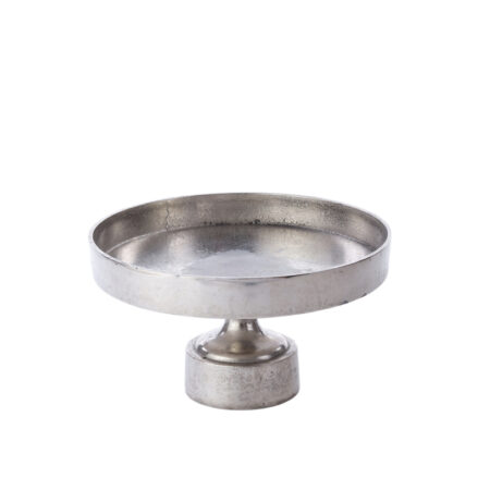 Polished Metal Tray, Round, 15"