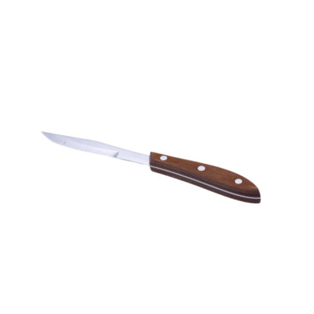 Wood Handle Steak Knife, Medium